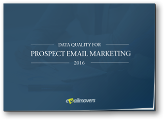 Data Quality For Prospect Email Marketing 2016